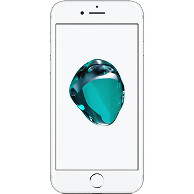 iPhone 7 plus Silver Front View
