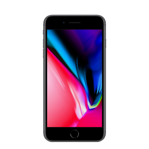 iPhone 8 Plus Space Gray Front View