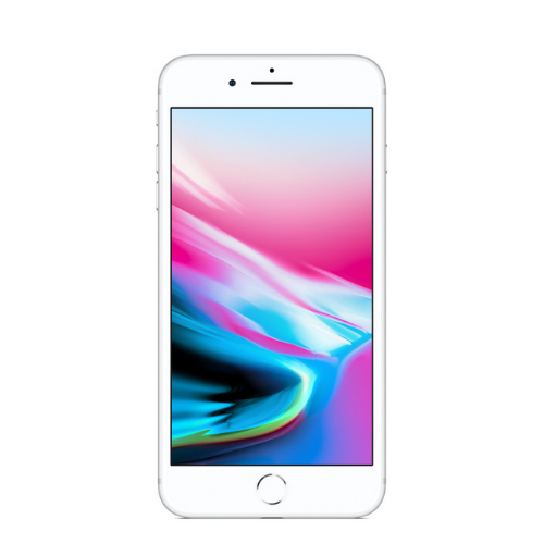 iPhone 8 Plus Silver front view
