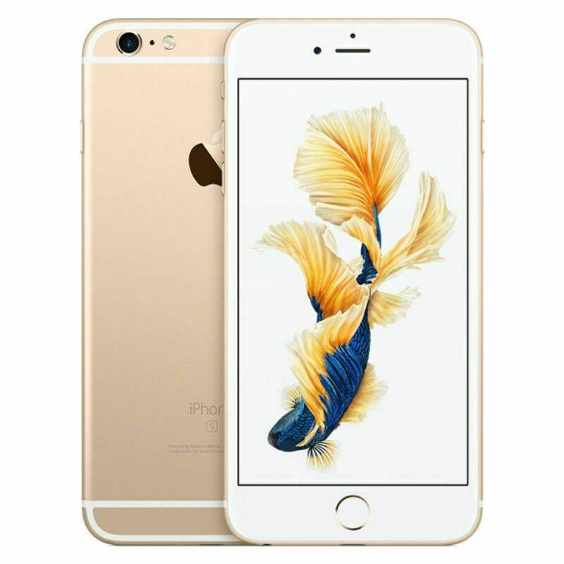 iPhone 6s Gold Front & back View