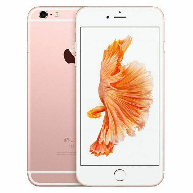 iPhone 6s plus Rose Gold Front & Back View