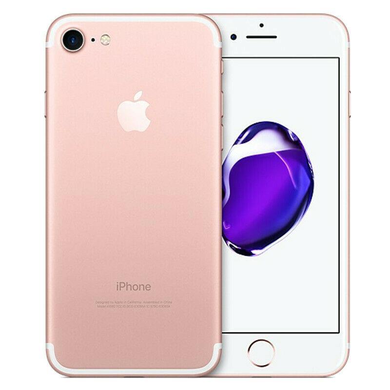 iPhone 7 Rose Gold Front & Back View
